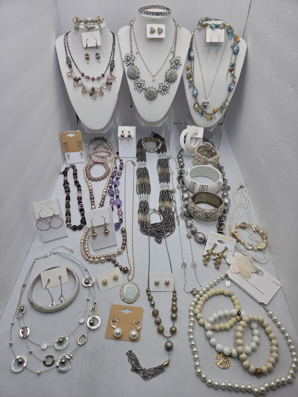 ​HUGE 45 pc Jewelry PREMIER BIJOUX TERNER Vintage To Now LOT Necklaces Bracelets